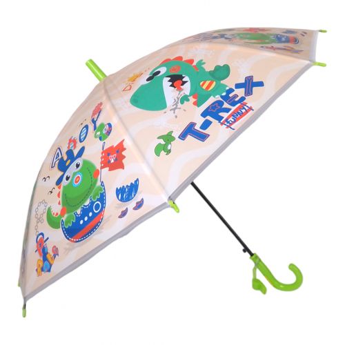 Зонтик детский "Динозаврик" (83 см.), зеленый фото
