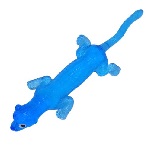 Пума-липучка (лизун), 18 см, синій фото