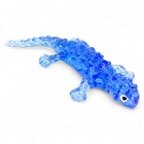 Ящерица-липучка (микс видов), 15 см., синий фото