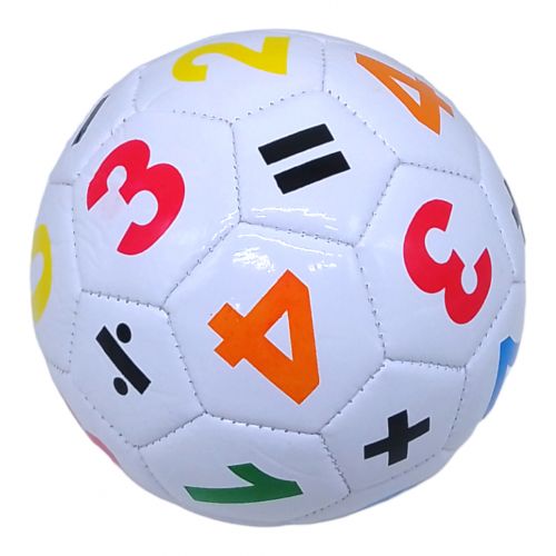 М'яч футбольний дитячий білий №2 фото