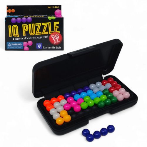 Настільна логічна гра-головоломка "IQ Puzzle", 2D і 3D фото