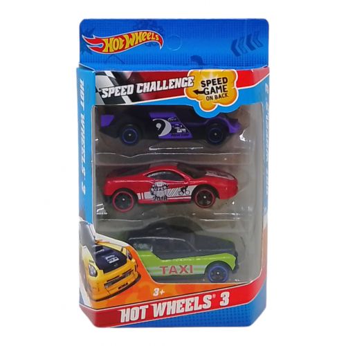 Набір металевих машинок "Hot Wheels", 3 штуки,  Вид 2 фото