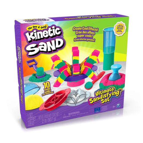 Набір піску для дитячої творчості - Kinetic Sand Кольорові пригоди фото