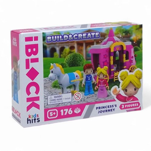 Конструктор Kids hits IBLOCK JUNIOR 176деталей короб.  24*16*6 фото