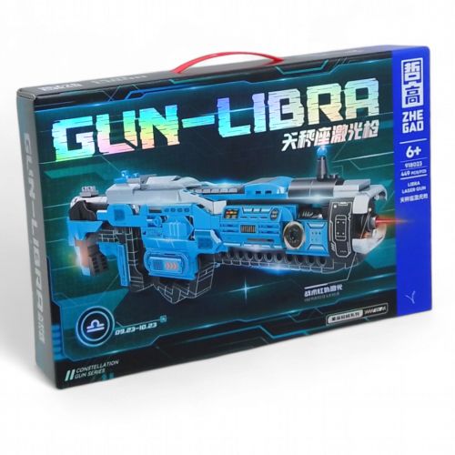 Конструктор Космічний бластер Gun-Libra 449 деталей фото