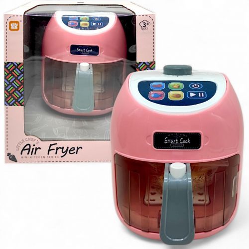 Аерогриль дитячий, інтерактивний "Air Fryer", з продуктами (рожевий) фото