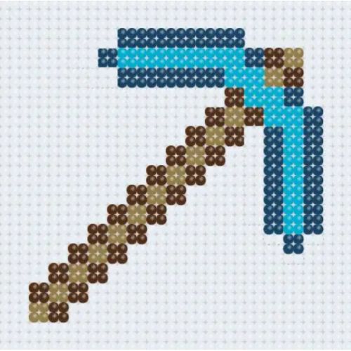Алмазна мозаїка (міні) "Майнкрафт (Minecraft) Кірка", 10х10 см  мініатюра фото 1