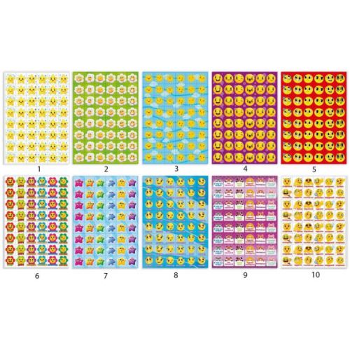 Наліпки стікери "Оцінка" формат А5 фото