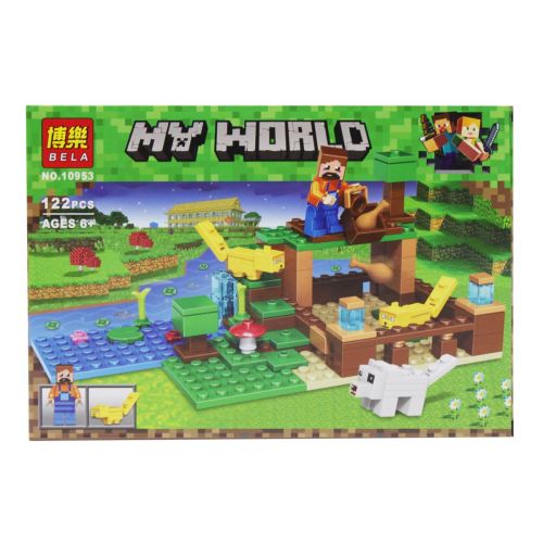 Уцінка. Конструктор "Minecraft", вид 6 - деформована коробка мініатюра фото 1 Уцінка. Конструктор "Minecraft", вид 6 - деформована коробка мініатюра фото 1
