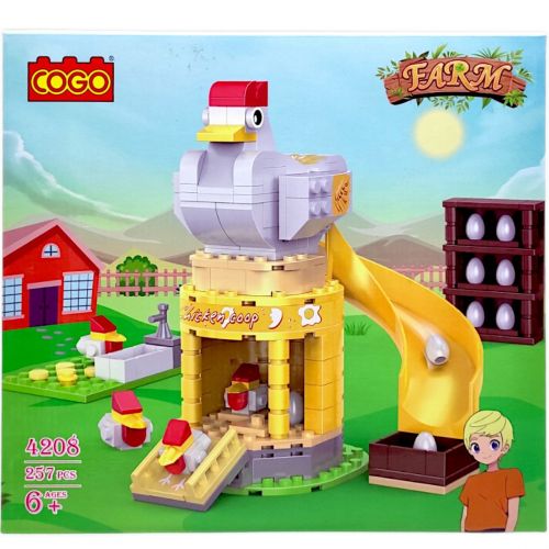 Конструктор "Місто.  Курятник" (257 ел)  мініатюра фото 1