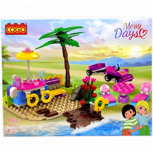 Конструктор "Дівчатка.  На пляжі" (191 ел)  мініатюра фото 1