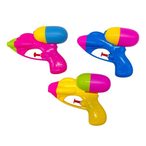 Водний пістолет (3 кольори, механічний принцип роботи, в пакеті) МІКС ВИДІВ  мініатюра фото 1