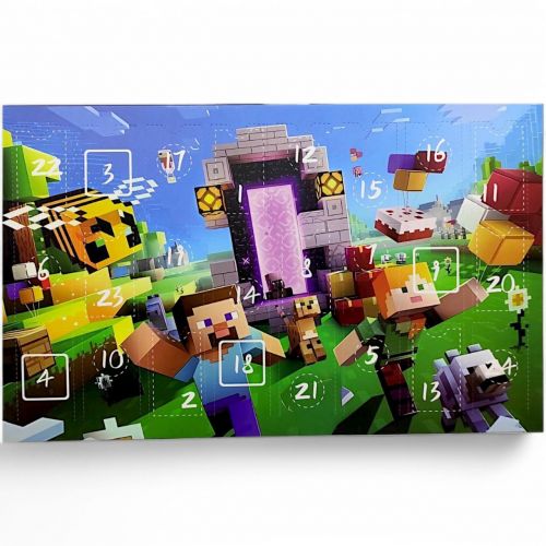 Конструктор (адвент календар) Minecraft/Майнкрафт  мініатюра фото 1