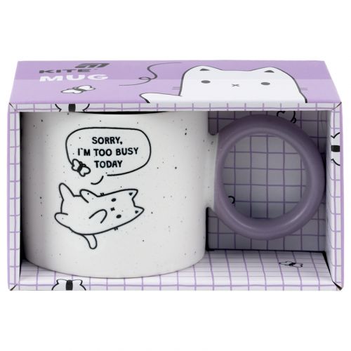 Чашка 370 мл Busy cat картинка Чашка 370 мл Busy cat фото