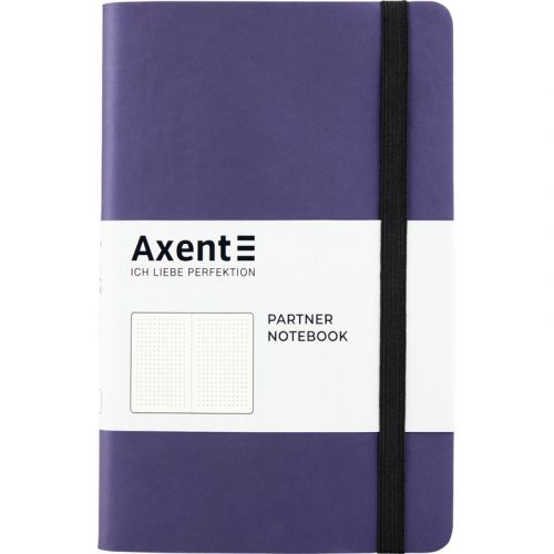 Книга записна Partner Soft, 125*195, 96арк, крап, синя картинка Книга записна Partner Soft, 125*195, 96арк, крап, синя фото