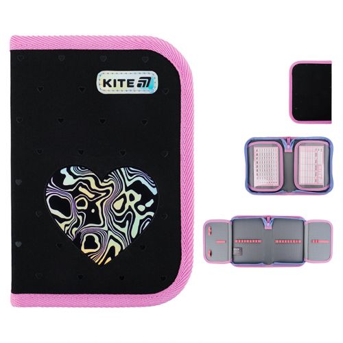 Пенал Kite 1 від. , 2 відв. , без наповнення 622 Love is картинка Пенал Kite 1 від. , 2 відв. , без наповнення 622 Love is фото