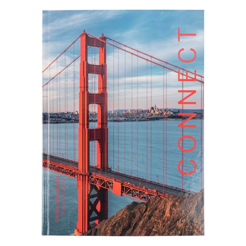Книга записна А4 96арк. , кліт. , Connect картинка Книга записна А4 96арк. , кліт. , Connect фото