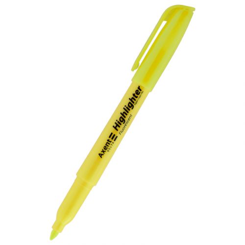 Маркер Highlighter D2503, 2-4 мм клиноп. жовтий картинка Маркер Highlighter D2503, 2-4 мм клиноп. жовтий фото