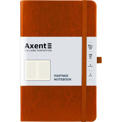 Книга записна Partner Lux, 125*195, 96арк, кл, кор картинка Книга записна Partner Lux, 125*195, 96арк, кл, кор фото