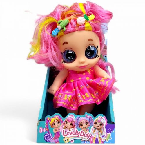 Уцінка. Лялька "Lovely Doll", висота - 20 см, рожевий Невеликий брак на руці картинка Уцінка. Лялька "Lovely Doll", висота - 20 см, рожевий Невеликий брак на руці фото