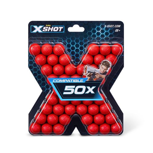 X-Shot Набір кульок CHAOS new (50 шт. ), 36327R картинка X-Shot Набір кульок CHAOS new (50 шт. ), 36327R фото