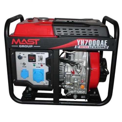Дизель-Генератор MAST GROUP YH7000AE (ном 4,5 кВт, макс 6,3 кВА) картинка Дизель-Генератор MAST GROUP YH7000AE (ном 4,5 кВт, макс 6,3 кВА) фото