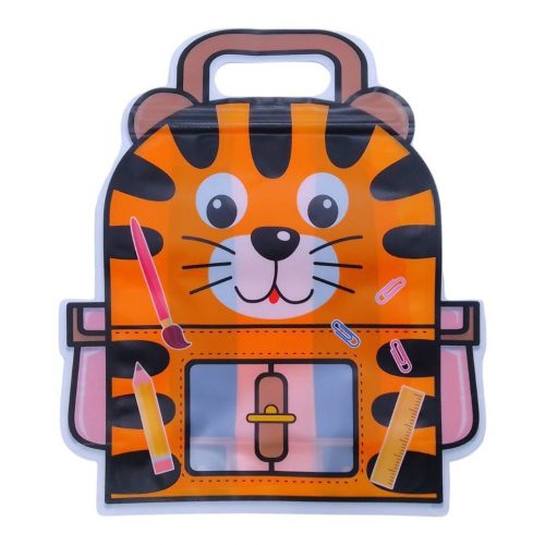 Zip-пакет Тигр 20,5*17,5 см картинка Zip-пакет Тигр 20,5*17,5 см фото