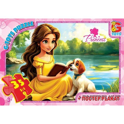 Пазли ТМ "G-Toys" із серії "Принцеси", 35 ел картинка Пазли ТМ "G-Toys" із серії "Принцеси", 35 ел фото