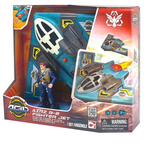 Ігровий набір A. C. I. D.  AIRZ B-2 Fighter Jet/МорфоЗор Винищувач AIRZ B-2, 535200 фото