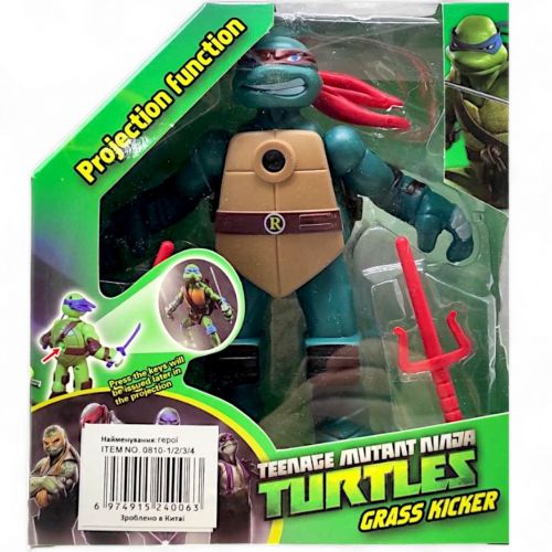 Іграшка-герой "Turtles/Черепашки ніндзя", 15,5 см (Рафаель) картинка Іграшка-герой "Turtles/Черепашки ніндзя", 15,5 см (Рафаель) фото