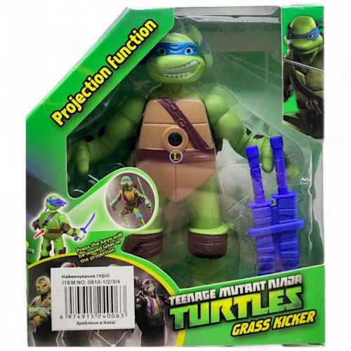Іграшка-герой "Turtles/Черепашки ніндзя", 15,5 см (Леонардо) картинка Іграшка-герой "Turtles/Черепашки ніндзя", 15,5 см (Леонардо) фото