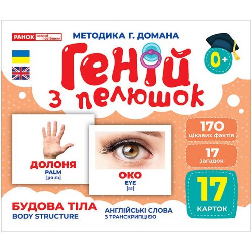 Геній з пелюшок. Будова тіла (демонстраційний матеріал) картинка Геній з пелюшок. Будова тіла (демонстраційний матеріал) фото