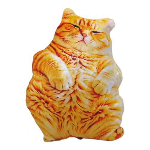 Игрушка мягкая "Кот рыжий" размер 33 см картинка Игрушка мягкая "Кот рыжий" размер 33 см фото