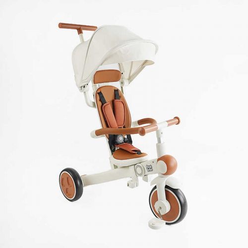 Велосипед-трансформер 3-х колісний "Best Trike" матеріал рами нейлон, переднє колесо EVA 10``, задні колеса EVA 8``, батьківська ручка, в коробці  мініатюра фото 1
