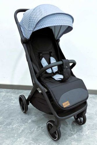 Візок прогулянковий дитячий "JOY Willow" (рама алюмінієва, футкавер, підсклянник, телескопічна ручка)  мініатюра фото 1