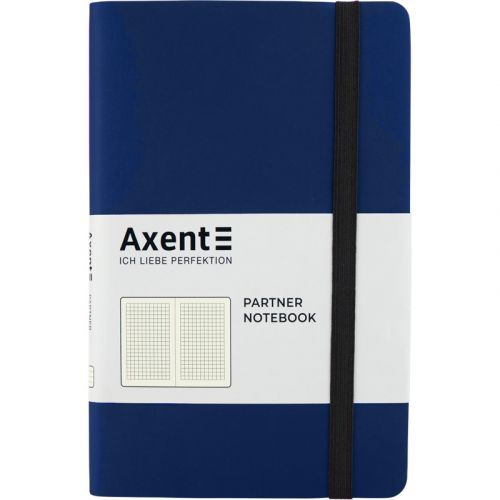 Книга записна Partner Soft, 125*195, 96арк, кліт, синя мініатюра фото 1 Книга записна Partner Soft, 125*195, 96арк, кліт, синя мініатюра фото 1