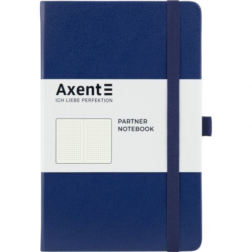 Книга записна Partner, 125*195, 96арк, крап, синя мініатюра фото 1 Книга записна Partner, 125*195, 96арк, крап, синя мініатюра фото 1