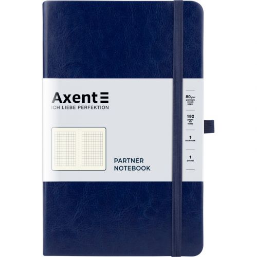 Книга записна Partner Lux, 125*195, 96арк, кл, син мініатюра фото 1 Книга записна Partner Lux, 125*195, 96арк, кл, син мініатюра фото 1