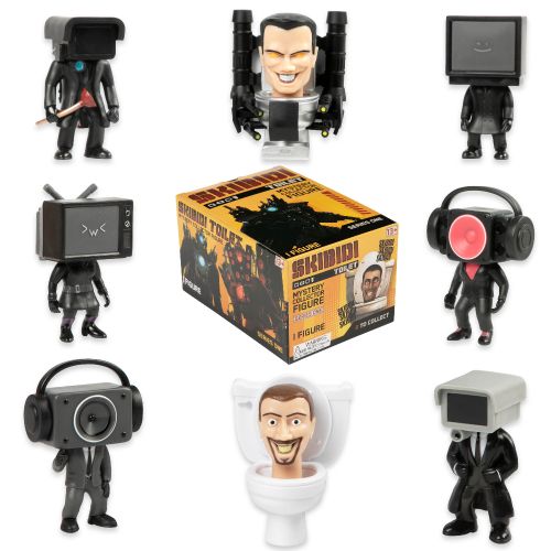Іграшка-сюрприз з колекційною фігуркою Mystery Figure, Skibidi Toilet мініатюра фото 1 Іграшка-сюрприз з колекційною фігуркою Mystery Figure, Skibidi Toilet мініатюра фото 1