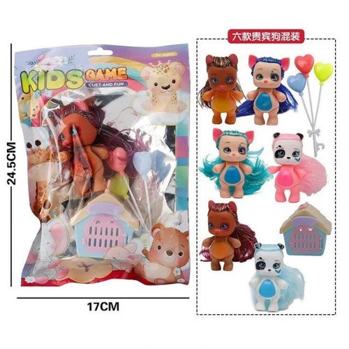 Фігурка-герой "Kids Game" (аксесуари, висота: 10 см, рухливі кінцівки) мікс видів  мініатюра фото 1