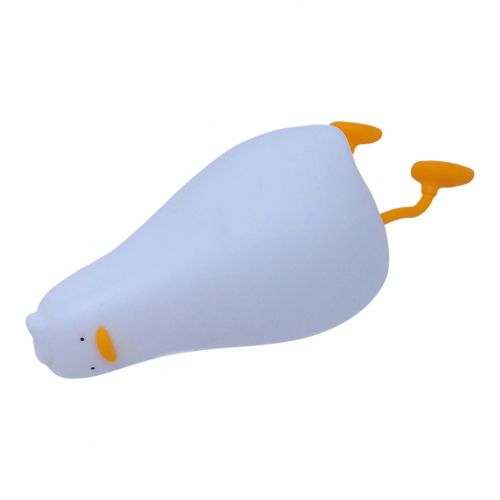Нічник силіконовий Качка Lie in peace duck sleep Lamp  мініатюра фото 1