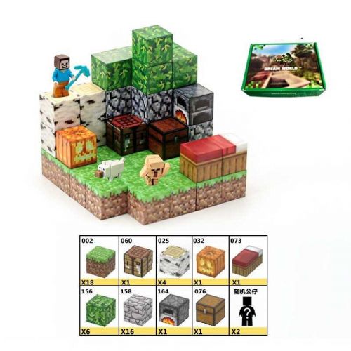 Конструктор магнітний "Майнкрафт/Minecraft" 49 дет мініатюра фото 1 Конструктор магнітний "Майнкрафт/Minecraft" 49 дет мініатюра фото 1