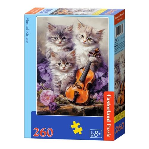 Пазл "Музичні кошенята" 260 ел  мініатюра фото 1