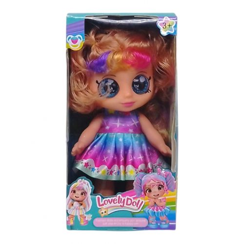 Лялька "Lovely Doll", 22 см, підсвічування, весела пісенька (русява) мініатюра фото 1 Лялька "Lovely Doll", 22 см, підсвічування, весела пісенька (русява) мініатюра фото 1