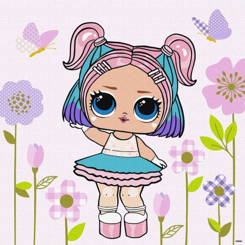 Картина за номерами - L. O. L.  Surprise! Spring Bling CandyQT (40х40 см)  мініатюра фото 1
