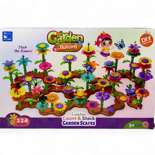 Конструктор "Garden Building Квіти"  224 деталі  мініатюра фото 1