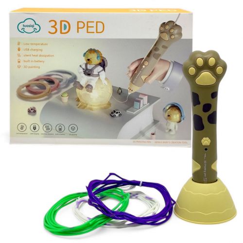 Іграшка 3D ручка (Котяча лапка) мініатюра фото 1 Іграшка 3D ручка (Котяча лапка) мініатюра фото 1