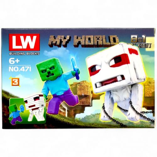 Конструктор "Майнкрафт/MINECRAFT MOVIE" (ВИД 3) мініатюра фото 1 Конструктор "Майнкрафт/MINECRAFT MOVIE" (ВИД 3) мініатюра фото 1