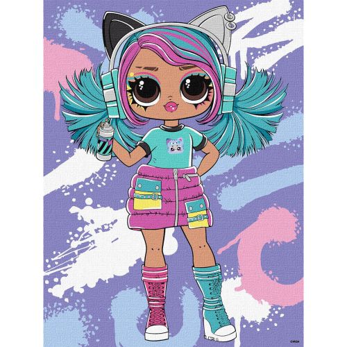 Картина по номерах "Tweens LOL Skate Dance Emma Emo" 30х40 см мініатюра фото 1 Картина по номерах "Tweens LOL Skate Dance Emma Emo" 30х40 см мініатюра фото 1