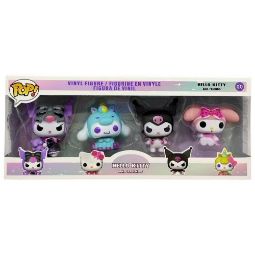 Набір вінілових фігурок "Sanrio: Hello Kitty and Friends" 4 штуки, висота: 6 см  мініатюра фото 1